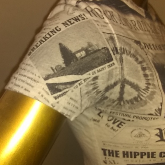 Rock N Roll Woodstock Hippie Bohemian Festival Tee - Picture 7 of 7